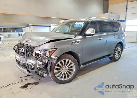 2017 Infiniti Qx80 Base z USA, uszkodzony, nr VIN JN8AZ2NF5H9643670